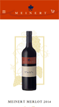 Mobile Screenshot of meinertwines.com